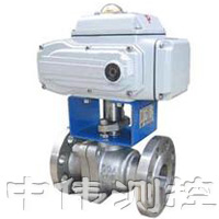 電動O型調節球閥